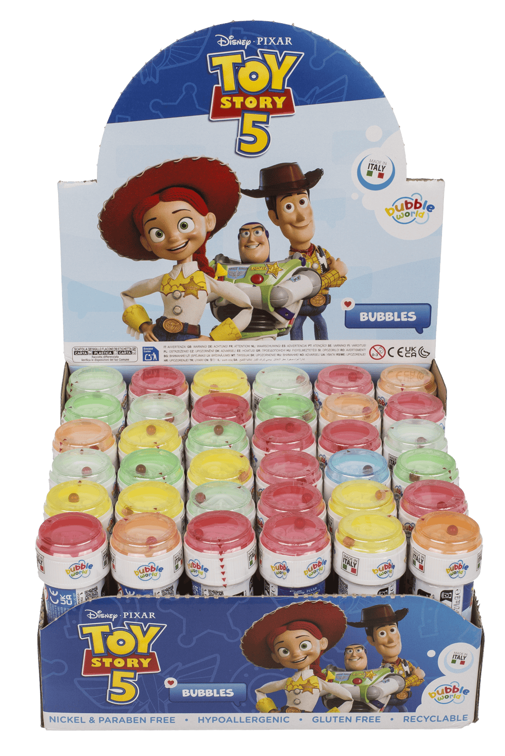 Jeu de bulles de savon, Toy Story 5,