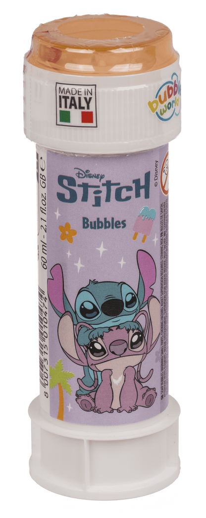 Soap bubbles with puzzle, Stitch & Angel,