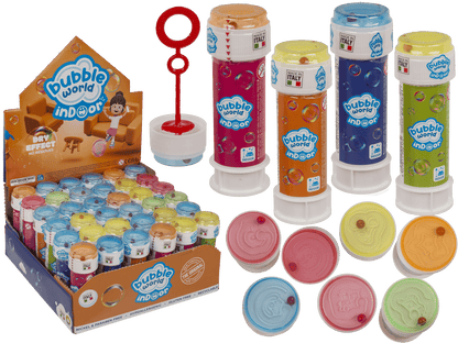 Soap bubbles with puzzle, Indoor,