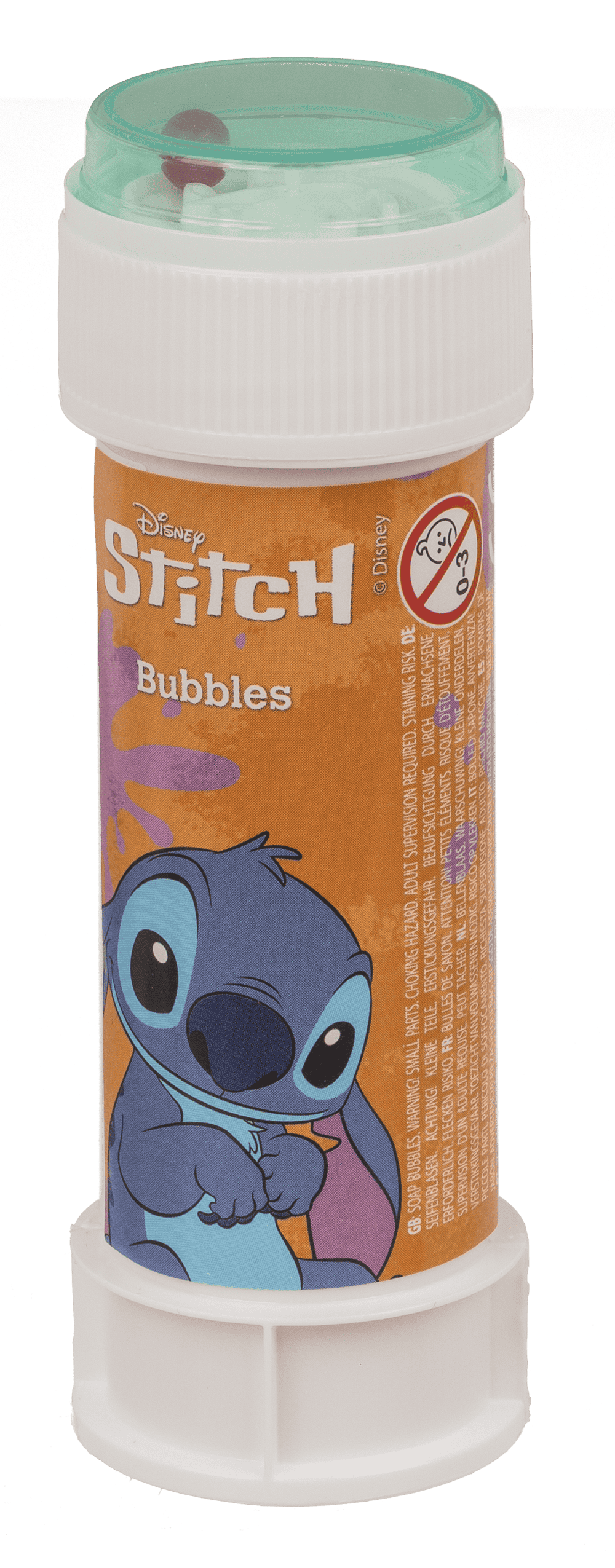 Soap bubbles with puzzle, Lilo & Stitch,