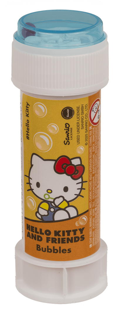 Soap bubbles with puzzle, Hello Kitty,