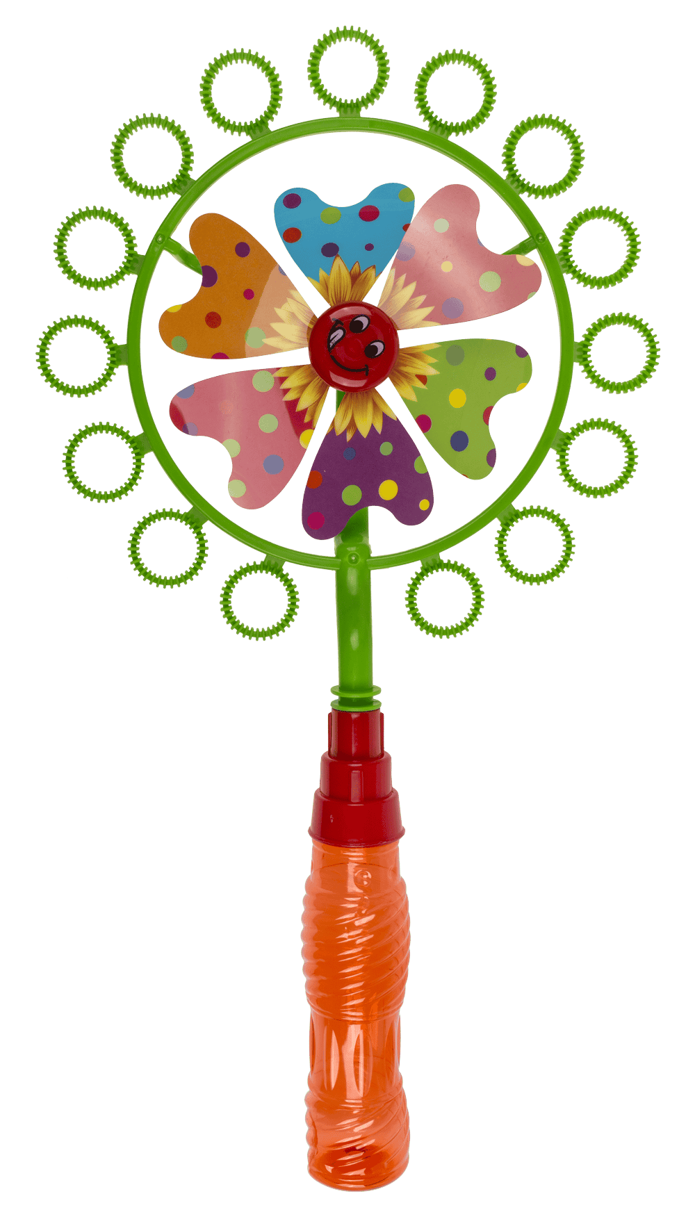 Soap bubbles with windmill, ca. 40 cm,