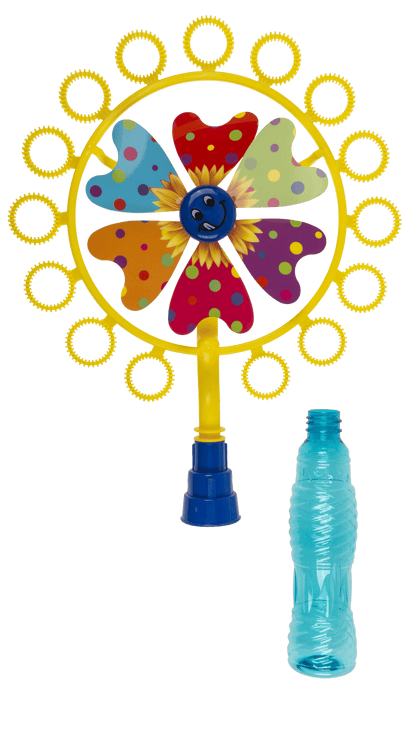 Soap bubbles with windmill, ca. 40 cm,