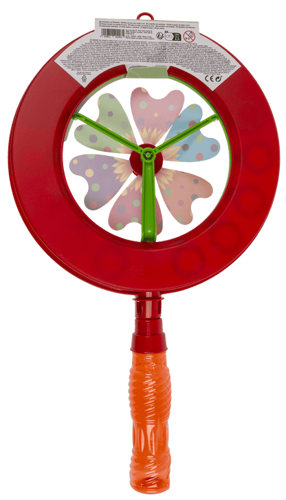 Soap bubbles with windmill, ca. 40 cm,