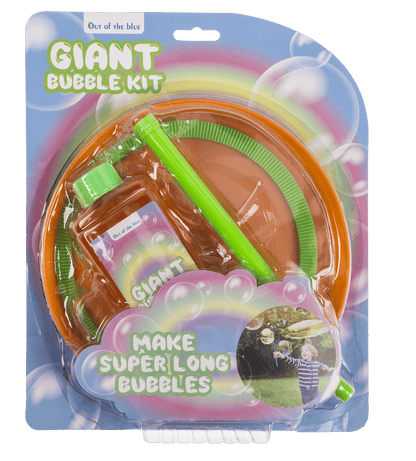 Giant Bubble Kit, incl. 250 ml bubble solution,