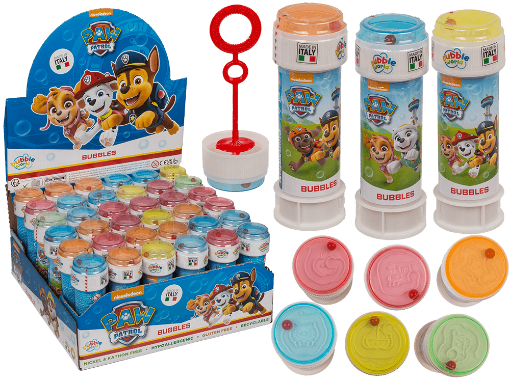Soap bubbles with puzzle, Paw Patrol,
