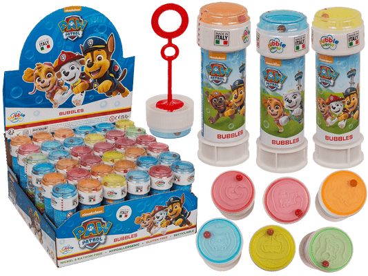 Soap bubbles with puzzle, Paw Patrol,