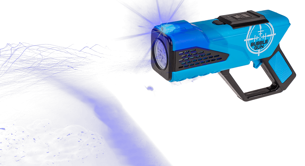 Bubble Gun with LED, 25 cm,