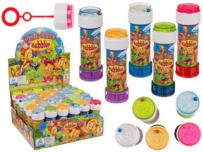 Soap bubbles with puzzle, Magic Colours,
