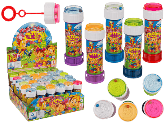 Soap bubbles with puzzle, Magic Colours,