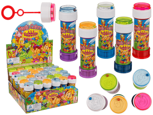 Soap bubbles with puzzle, Magic Colours,