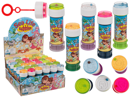 Soap bubbles with puzzle, Sea Life,