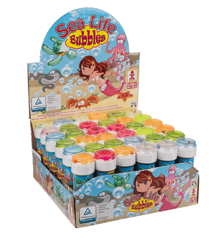 Soap bubbles with puzzle, Sea Life,