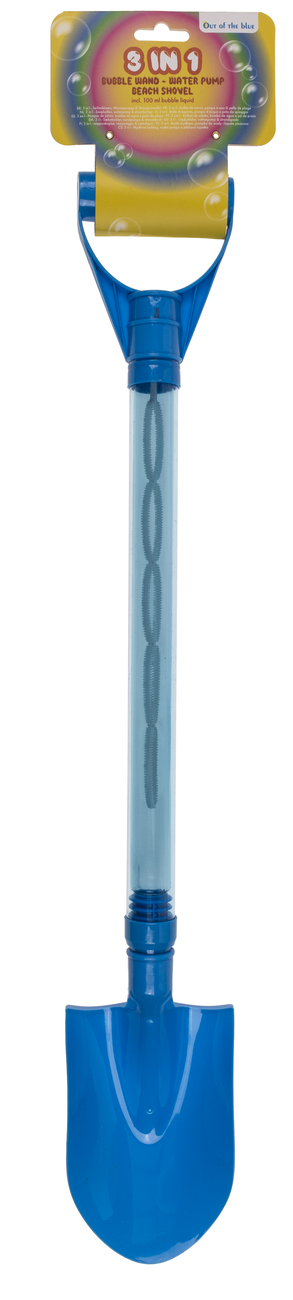 3-in-1 Bubble Wand, Water Pump, and Beach Shovel,