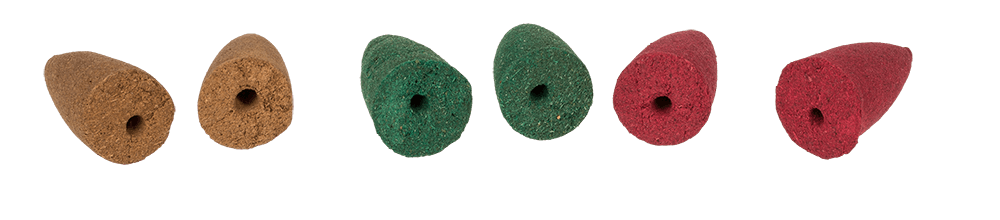 Backflow insence cone, Karma, 6 assorted,