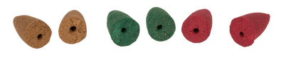 Backflow insence cone, Karma, 6 assorted,