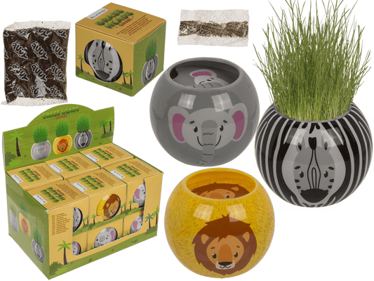 Grass head, Safari, 6,5 cm,