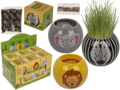 Grass head, Safari, 6,5 cm,