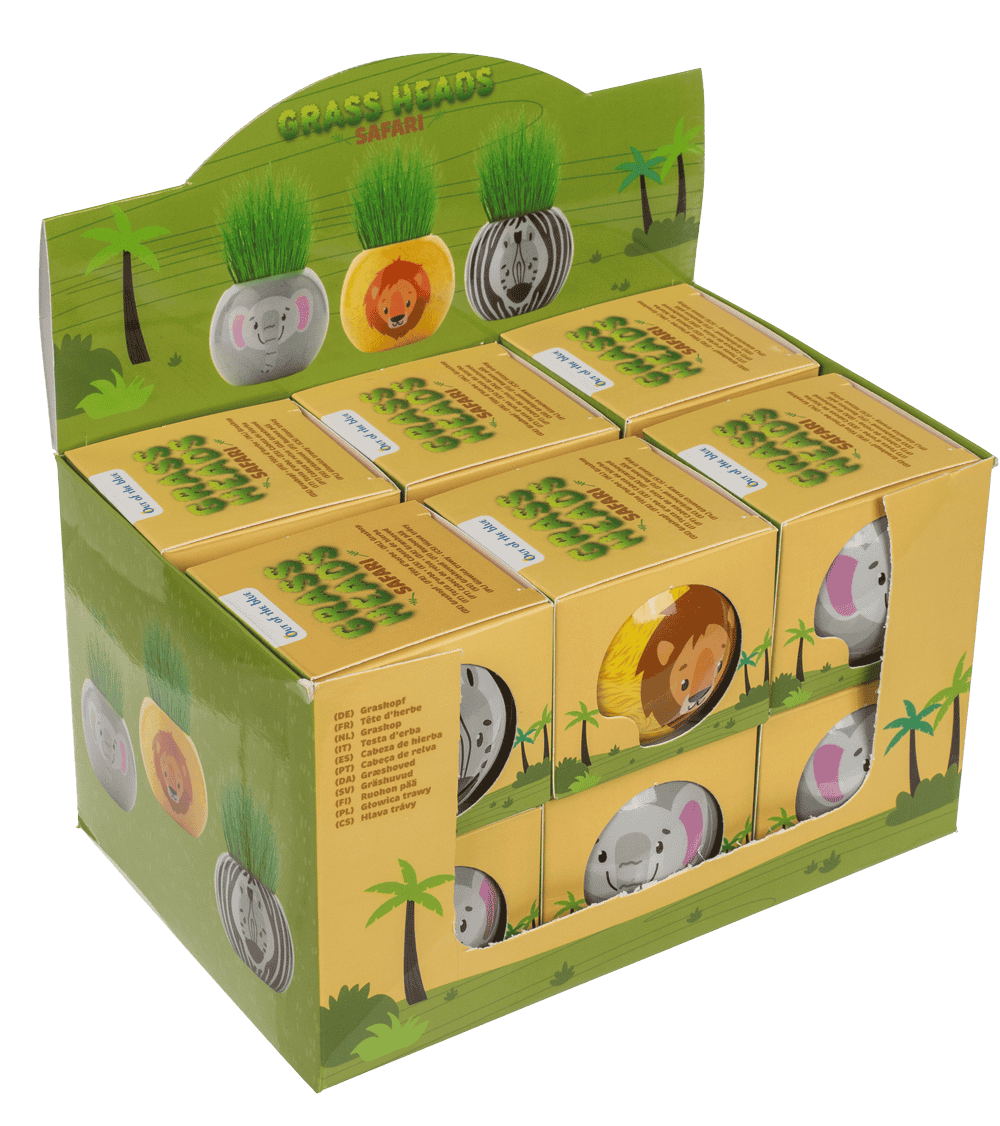 Grass head, Safari, 6,5 cm,