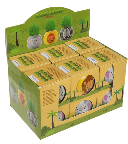 Grass head, Safari, 6,5 cm,