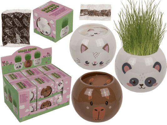 Grass head, Kawaii, 6,5 cm,