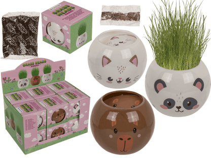 Grass head, Kawaii, 6,5 cm,