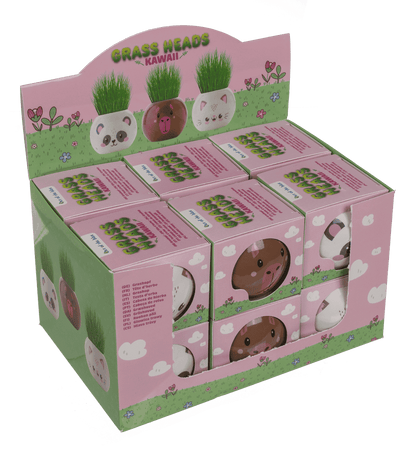 Grass head, Kawaii, 6,5 cm,