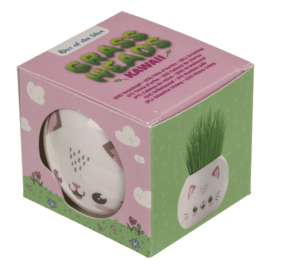 Grass head, Kawaii, 6,5 cm,