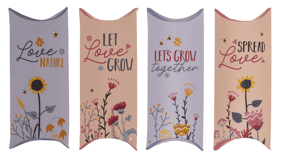 Flower seeds, Meadow, with soil pad,