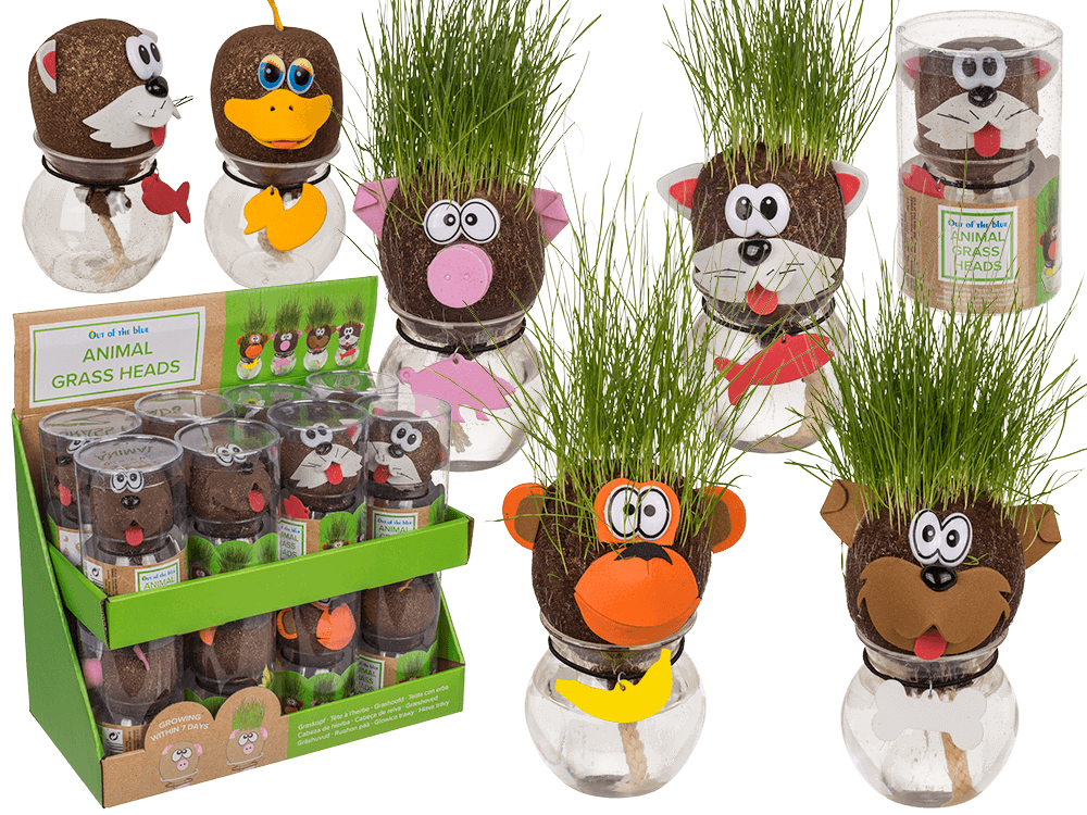 Animal Grass head,