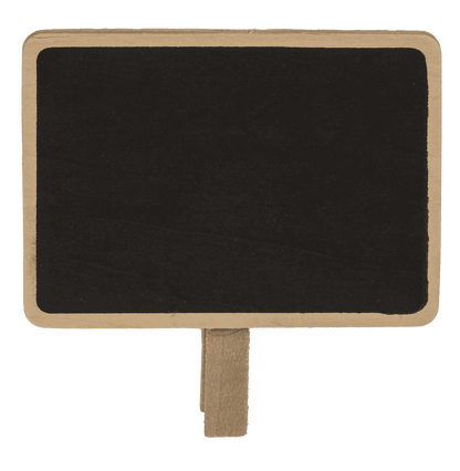 Large Wooden Blackboard with clip,