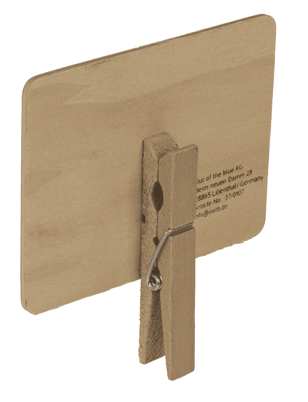 Large Wooden Blackboard with clip,