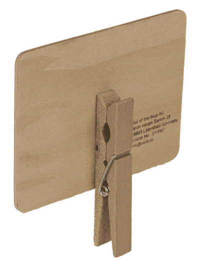 Large Wooden Blackboard with clip,