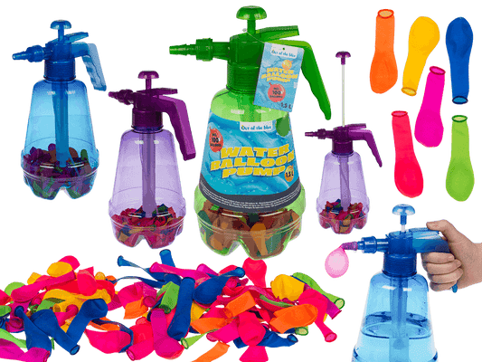 Water balloon pump with 100 balloons,