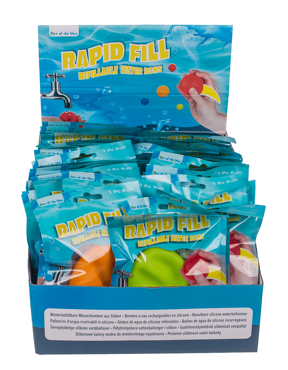 Waterbomb (rapid fill, self-sealing, reusable)