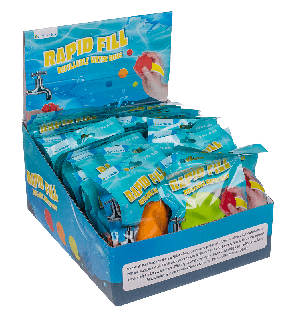 Waterbomb (rapid fill, self-sealing, reusable)