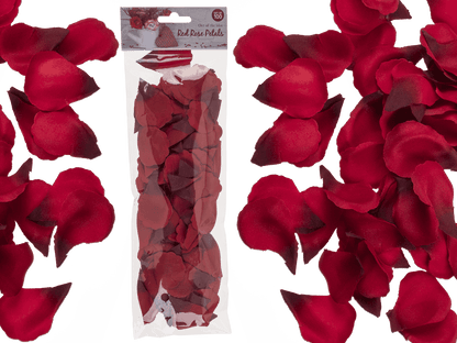 Red rose petals, 4 x 6 cm,