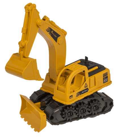 Digger with friction & moveable arm,