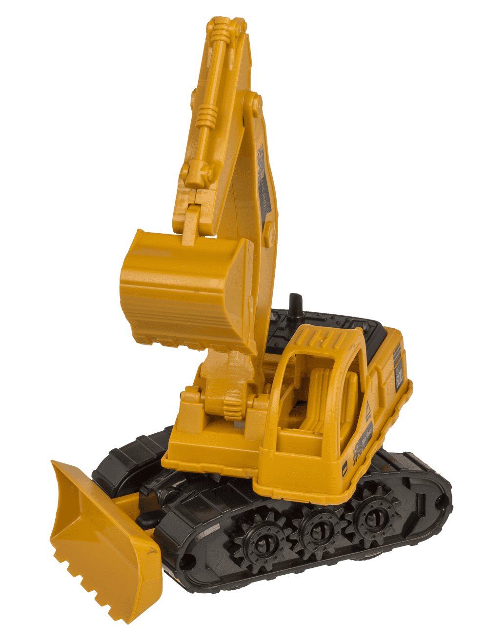 Digger with friction & moveable arm,