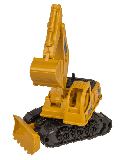 Digger with friction & moveable arm,