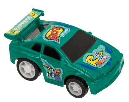 Racing car with pull back, approx. 5,5 x 4 cm,