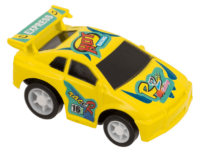 Racing car with pull back, approx. 5,5 x 4 cm,