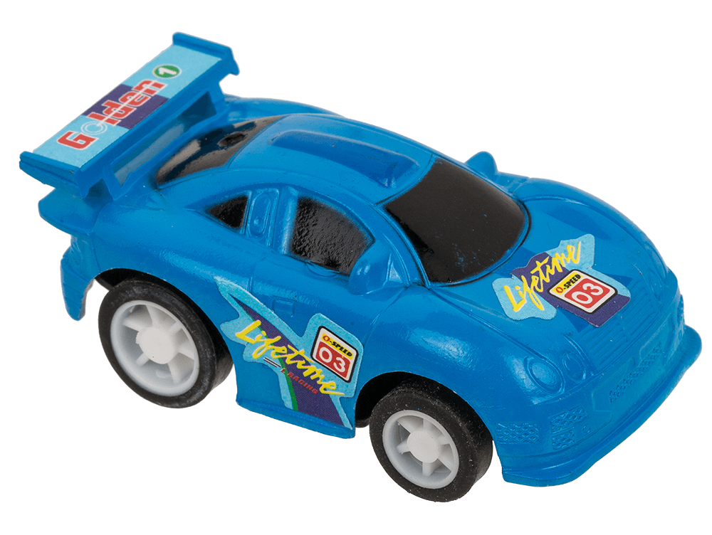 Racing car with pull back, approx. 5,5 x 4 cm,
