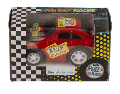 Racing car with pull back, approx. 5,5 x 4 cm,