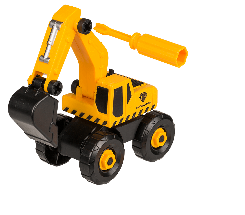 Take Apart Construction Vehicles Excavations