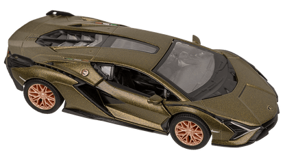Metal model car with pull back, Lamborghini,