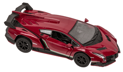 Metal model car with pull back, Lamborghini,