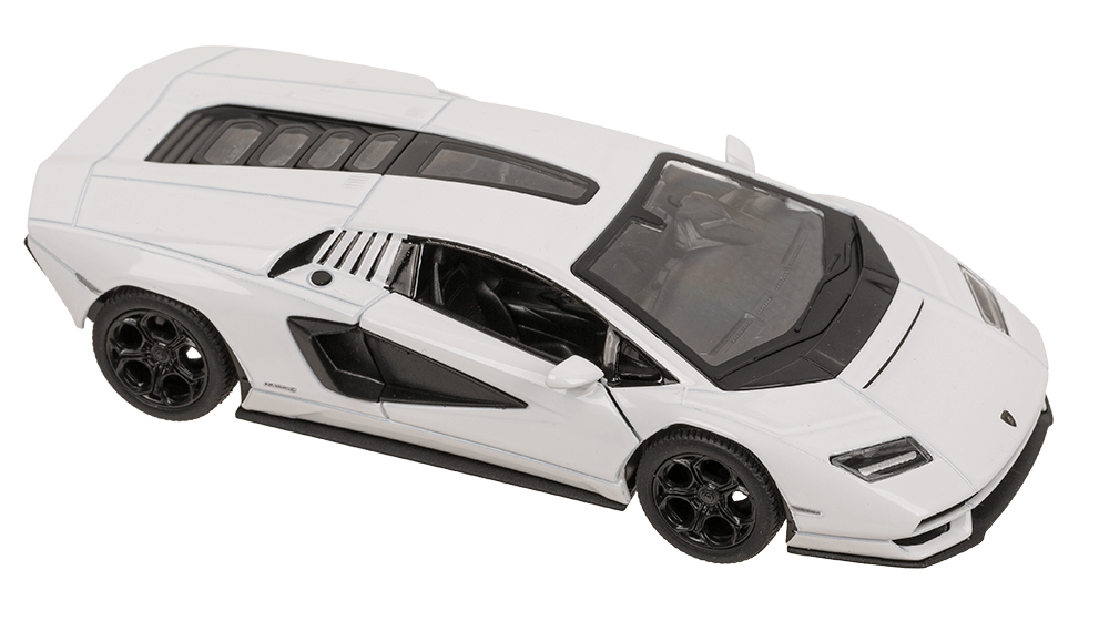 Metal model car with pull back, Lamborghini,