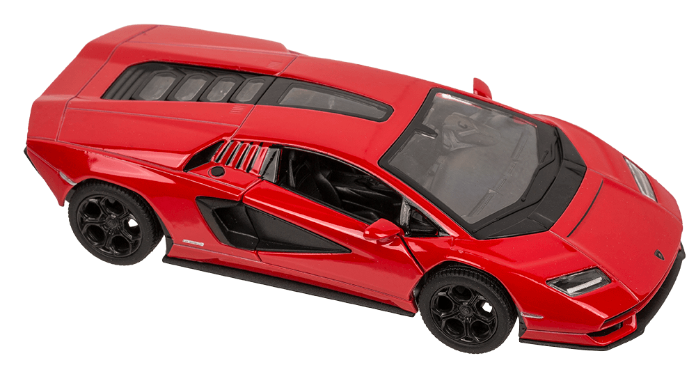 Metal model car with pull back, Lamborghini,