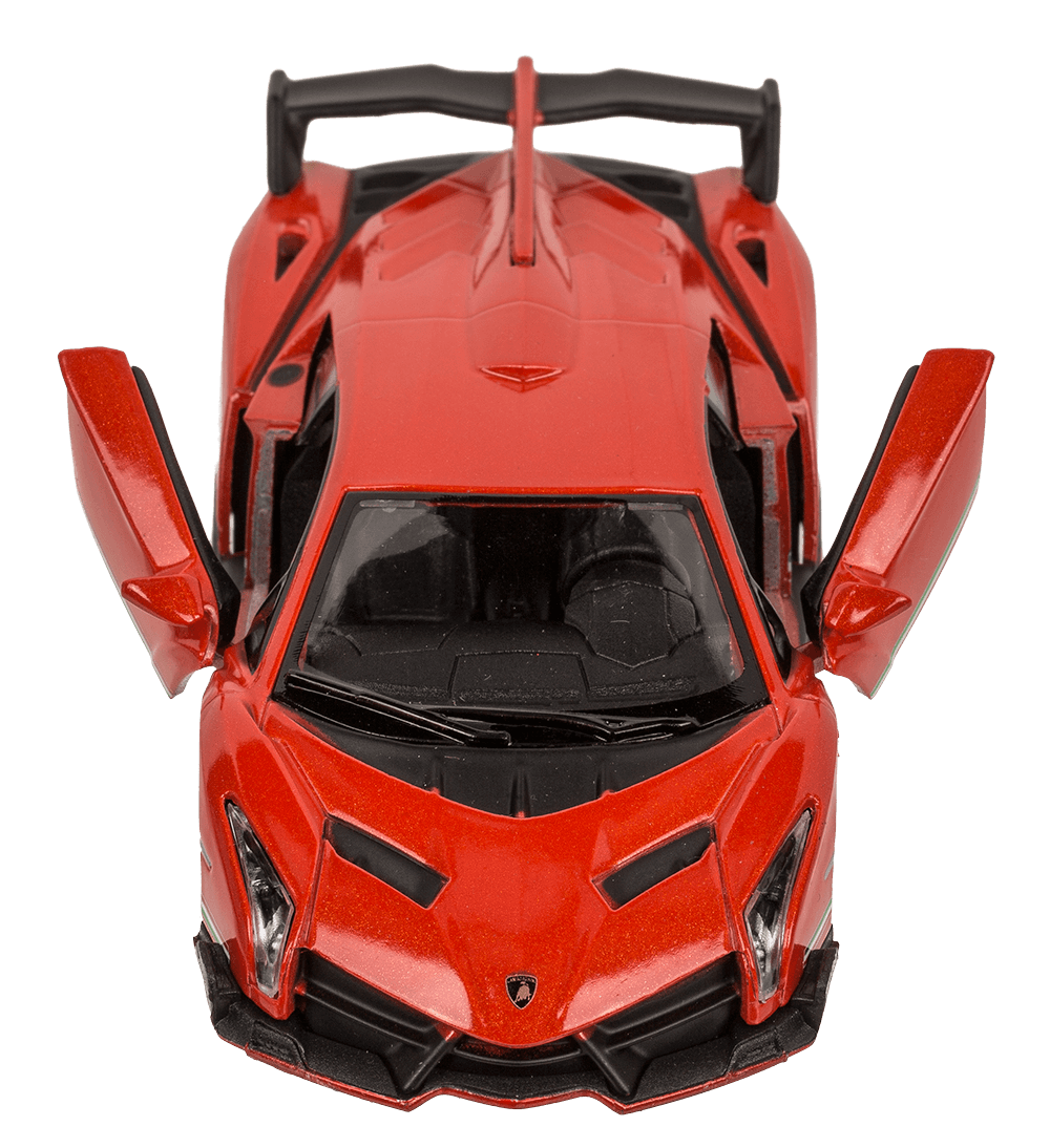 Metal model car with pull back, Lamborghini,